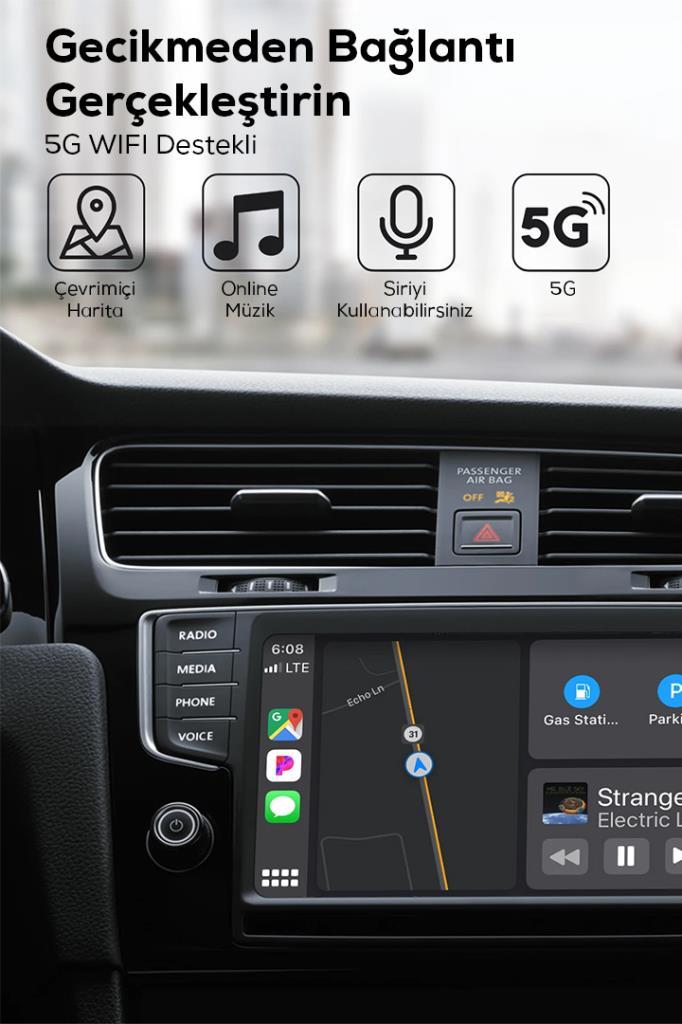 Kablosuz Apple CarPlay