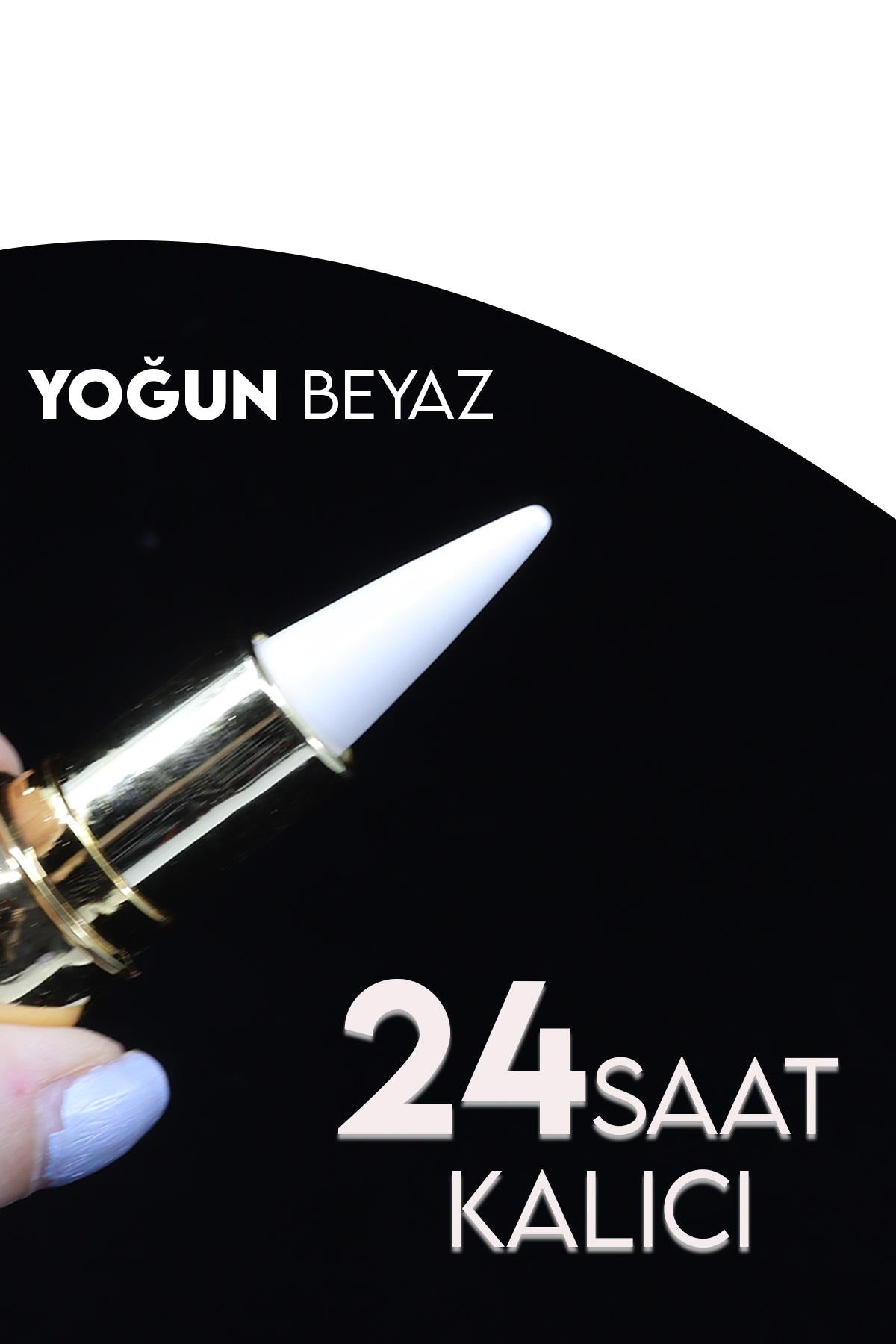 Kajal Beyaz Eyeliner Krem