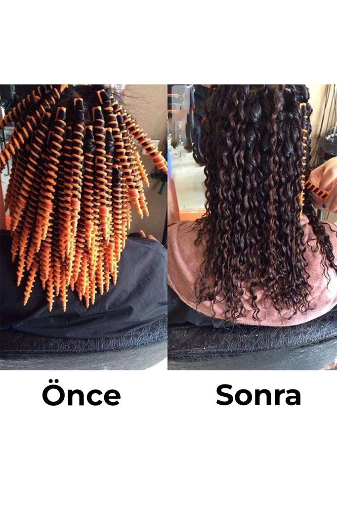 Kalın Model Spiral Saç Kıvırma Aparatı