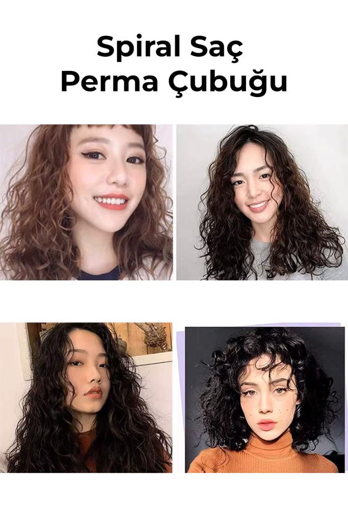 Kalın Model Spiral Saç Kıvırma Aparatı