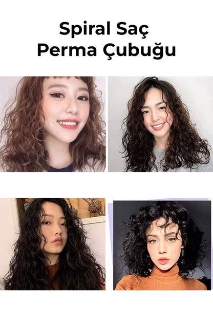 Kalın Model Spiral Saç Kıvırma Aparatı