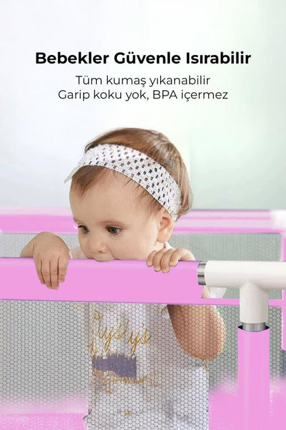 Katlanabilir Bebek Ve Çocuk Oyun Alanı *180x122