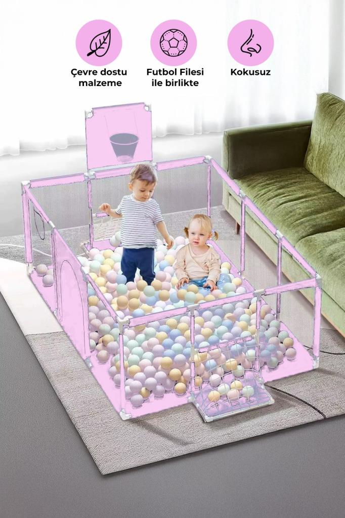 Katlanabilir Bebek Ve Çocuk Oyun Alanı *180x122