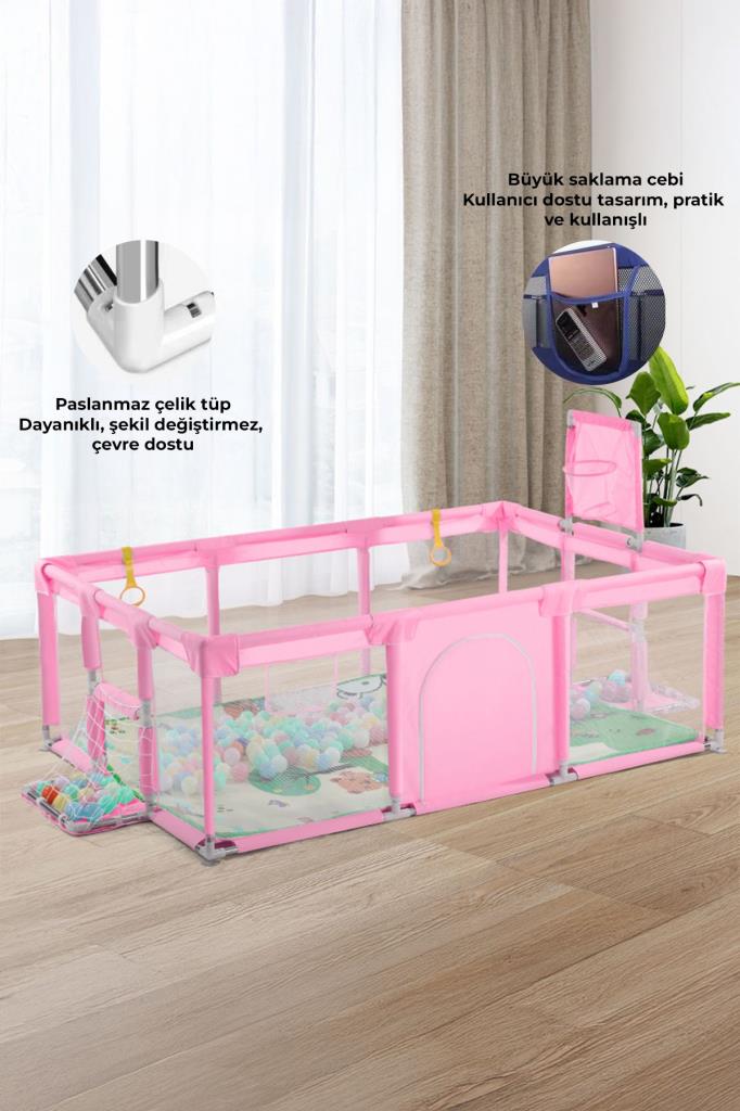 Katlanabilir Bebek Ve Çocuk Oyun Alanı *180x122