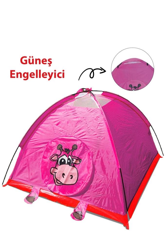 Katlanabilir Çocuk Oyun Çadırı İnek Desenli