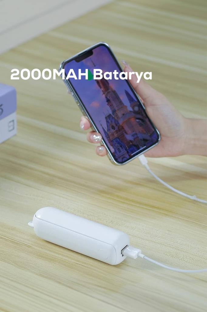Katlanabilir Powerbank Özellikli El Fanı
