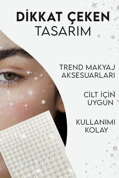 Kendinden Yapışkanlı İnci Model Taşlar