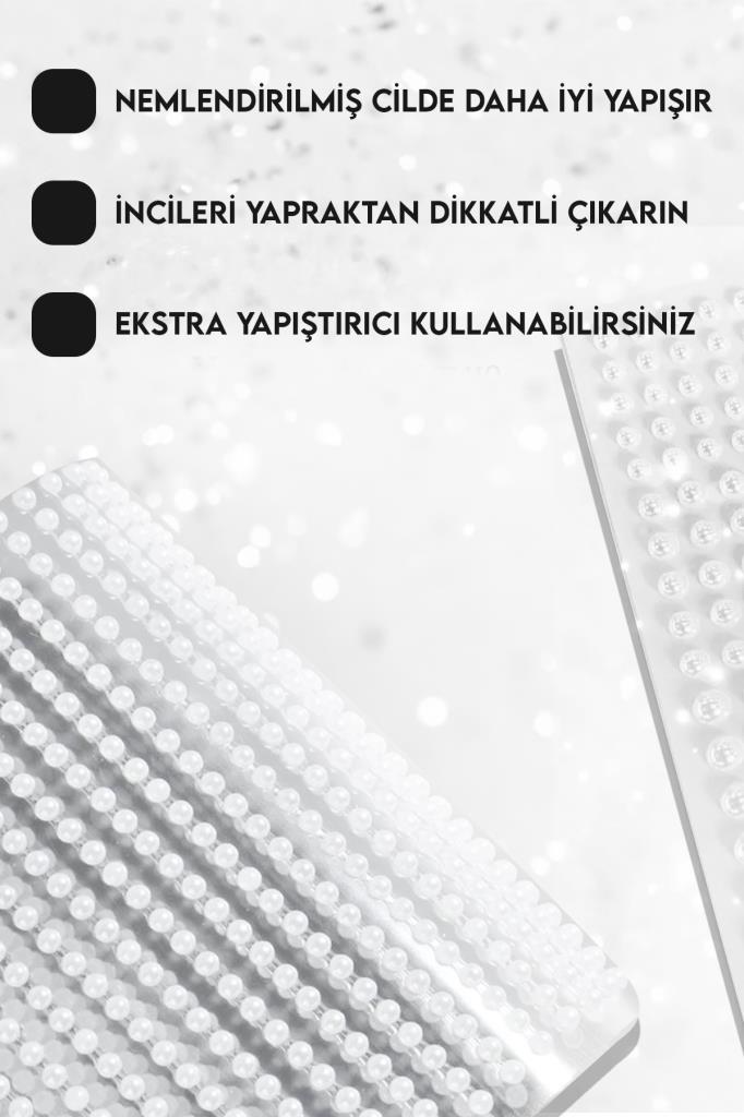 Kendinden Yapışkanlı İnci Model Taşlar