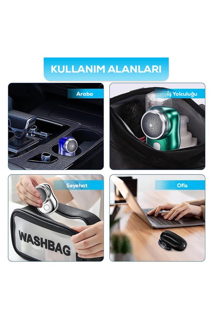 Mini Taşınabilir Tıraş Makinesi