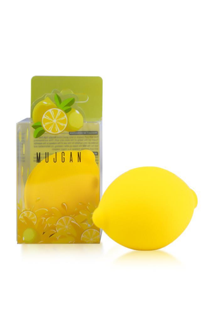 MJGN-166 Tekli Meyve Temalı Makyaj Süngeri Limon