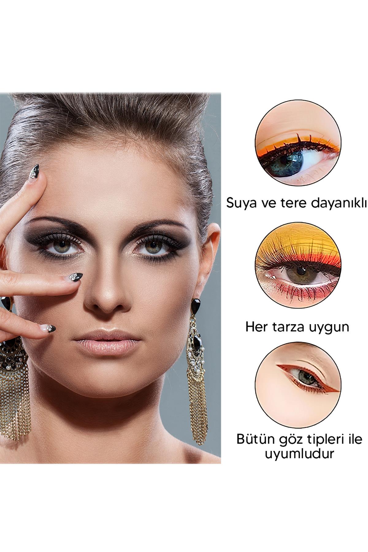 5'li Klasik Yapışkanlı Eyeliner