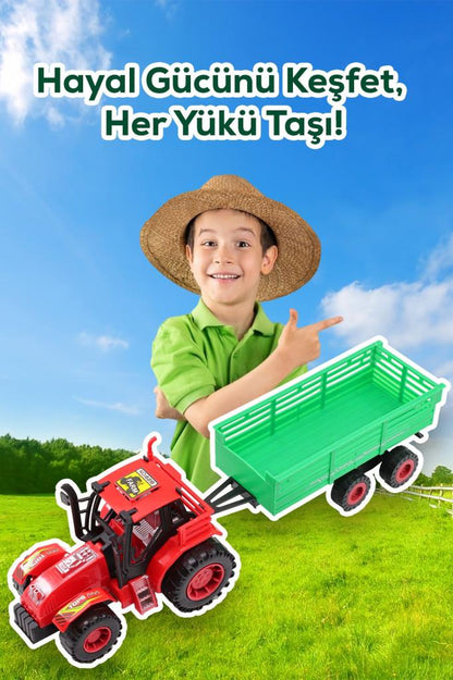 Römorklu Çiftlik Traktörü