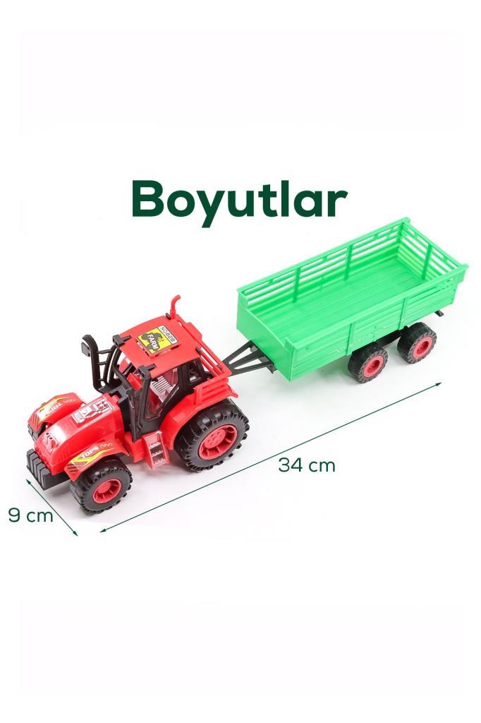 Römorklu Çiftlik Traktörü