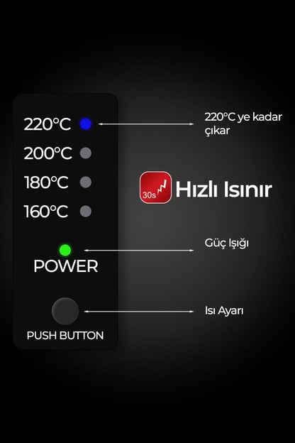 DP-134 Saç Şekillendirici Tost Model