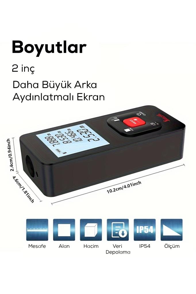Şarjlı Lazer Ölçüm Cihazı