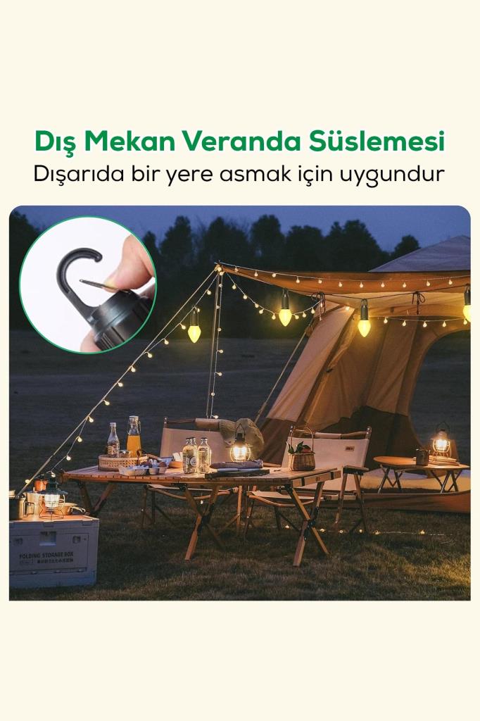 Şarjlı Taşınabilir Sivri Uçlu Ampul
