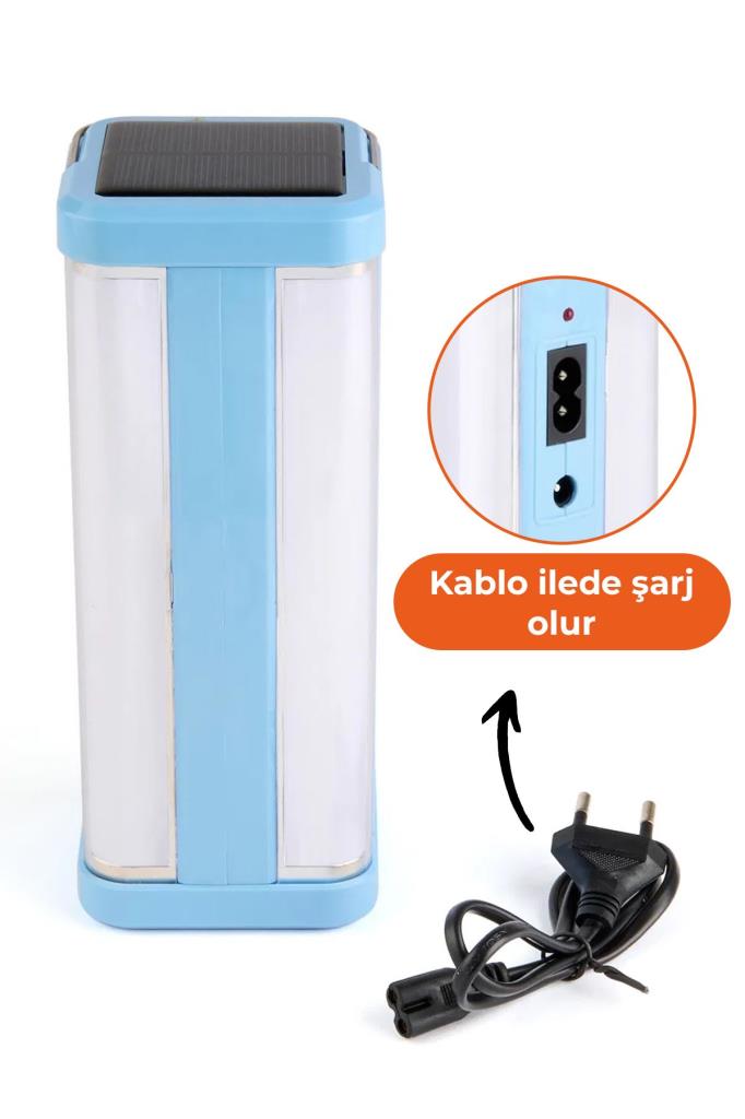 Solar Enerjili Asılabilir LED Kamp Lambası