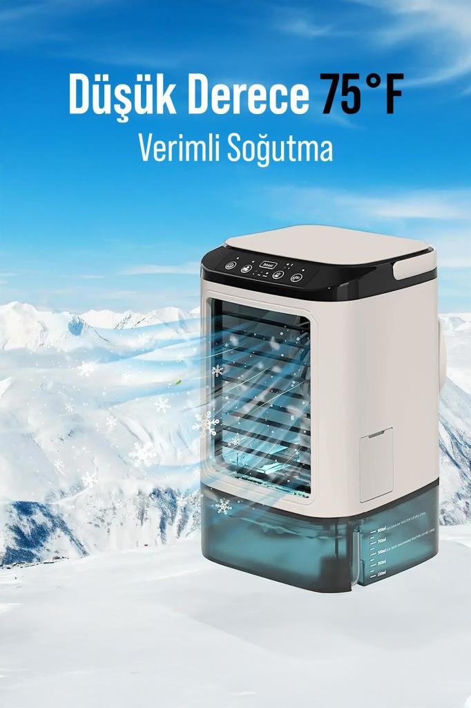 Su Ve Buz Hazneli Mini Soğutucu Klima