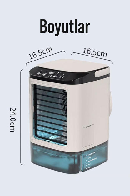 Su Ve Buz Hazneli Mini Soğutucu Klima