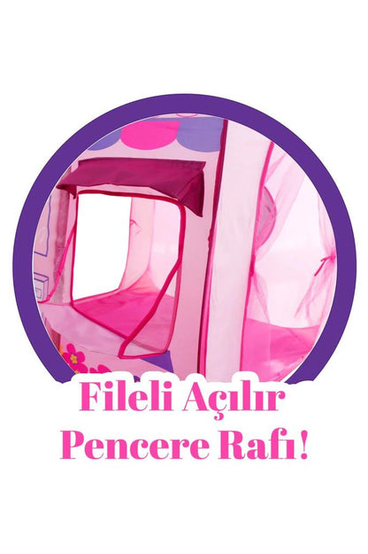 Taşıma Çantalı Pencereli Çocuk Oyun Çadırı