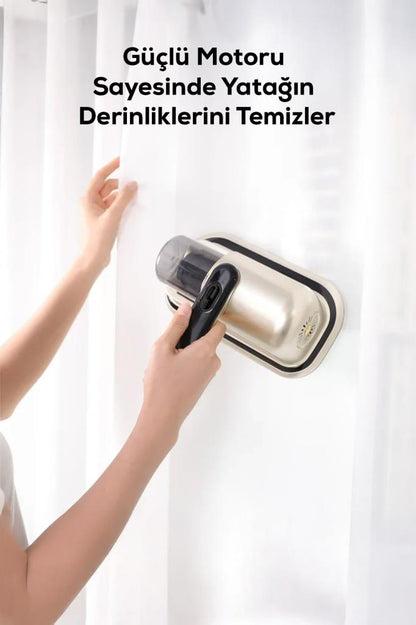UV Işık Teknolojili Güçlü Motorlu Akar Temizleme Cihazı - %99,9 Akar Giderme Özellikli
