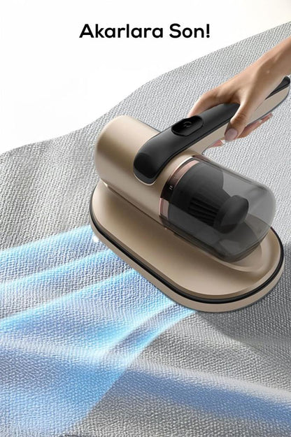 UV Işık Teknolojili Güçlü Motorlu Akar Temizleme Cihazı - %99,9 Akar Giderme Özellikli
