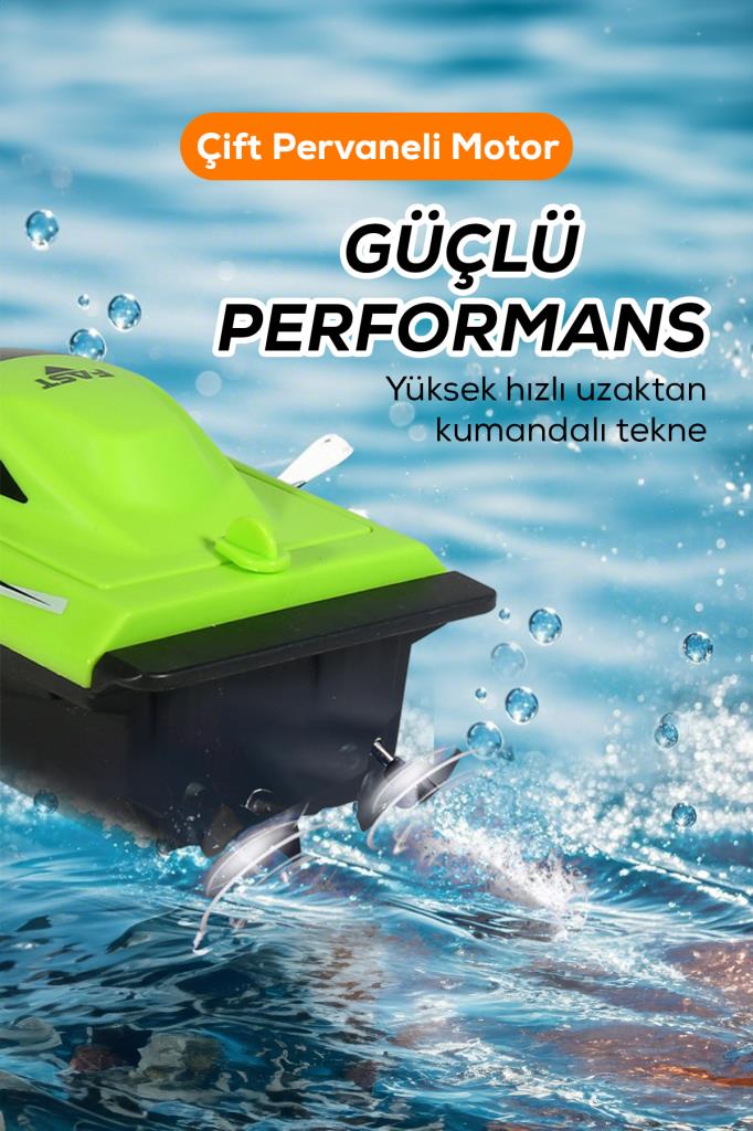 Uzaktan Kumandalı Sürat Teknesi