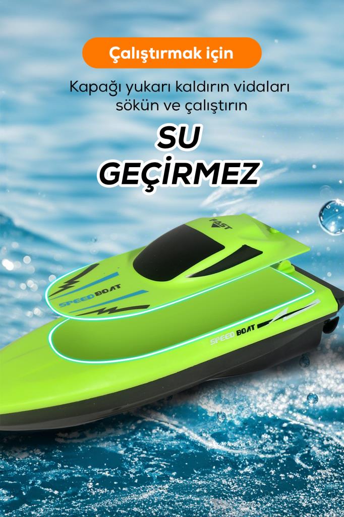 Uzaktan Kumandalı Sürat Teknesi