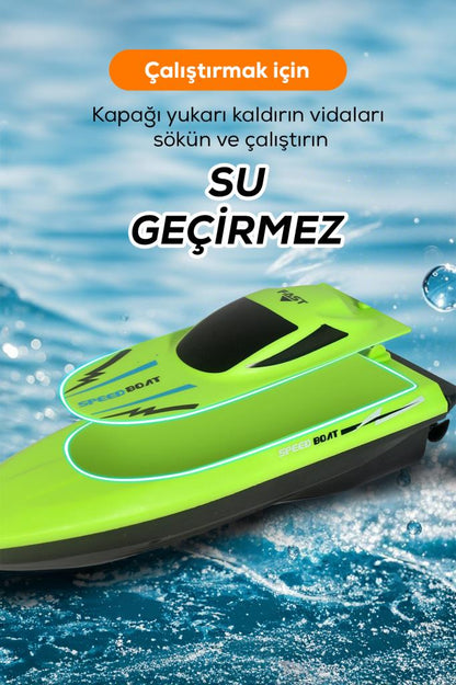 Uzaktan Kumandalı Sürat Teknesi
