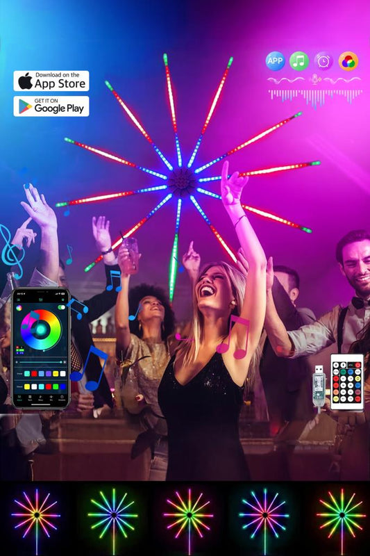 Uzaktan Kumandalı Uzun Şerit RGB LED Işık