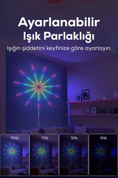 Uzaktan Kumandalı Uzun Şerit RGB LED Işık