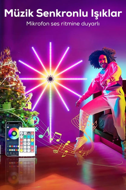 Uzaktan Kumandalı Uzun Şerit RGB LED Işık