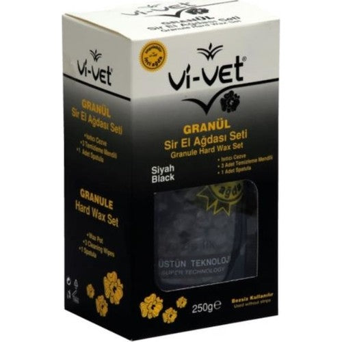 Vi-Vet Granül Sir Ağda Cezveli 250 gr Siyah