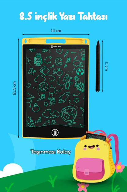 DP-77 Sarı Dijital Kalemli Yazı Çizim Tableti